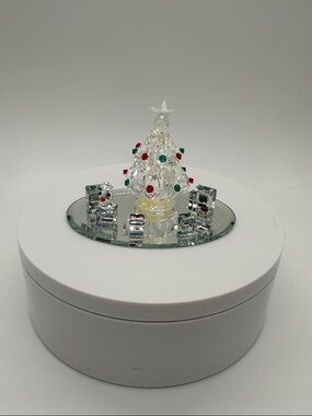 Crystal Holiday Tree Mini Figure